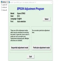 Epson EP-603A Resetter
