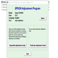 Epson EP-4004 Adjustment Program