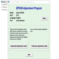 Epson EP-904F Adjustment Program