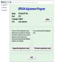 Epson EP-775A Resetter