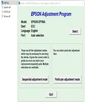 Epson EP-706A Resetter