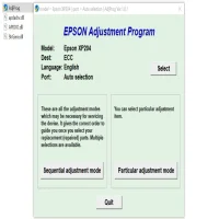 Epson Expression XP-204 Resetter