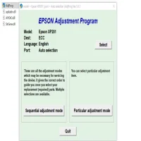 Epson Expression XP-201 Resetter