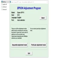 Epson Expression XP-111 Resetter