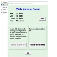 Epson Expression Premium XP-800 Resetter