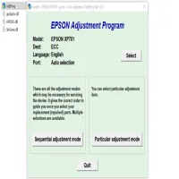 Epson Expression Premium XP-701 Resetter
