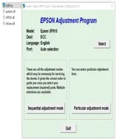 Epson Expression Premium XP-610 Resetter