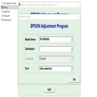 Epson Expression Premium XP-605 Resetter