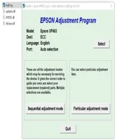 Epson Expression Home XP-403 Resetter