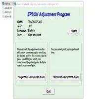 Epson Expression Home XP-322 Resetter