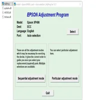 Epson Expression Home XP-406 Resetter