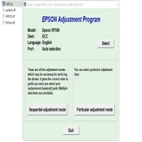 Epson Expression Home XP-306 Resetter