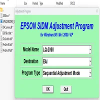 Epson LQ-2090 Adjustment Program
