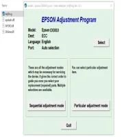 Epson CX3810 Adjustment Program