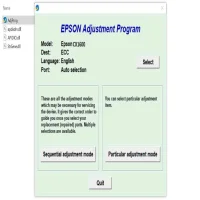 Epson Stylus CX1600 Adjustment Program