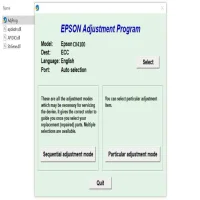Epson Stylus CX4100 Adjustment Program