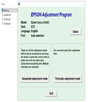 Epson Stylus CX4905 Adjustment Program