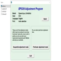 Epson Stylus CX9400Fax Adjustment Program