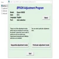 Epson Stylus NX625 Adjustment Program