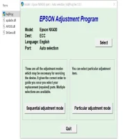 Epson Stylus NX430 Adjustment Program